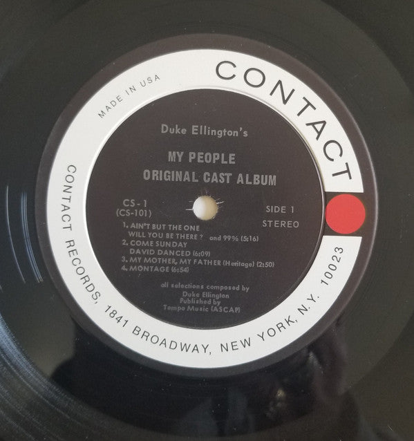 Duke Ellington : My People (LP, Album, Ind)