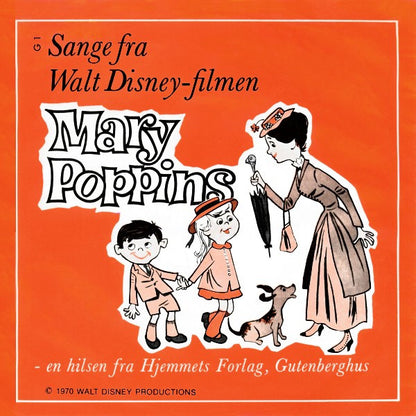 Grethe Mogensen : Sange Fra Walt Disney-Filmen Mary Poppins (7", Single)