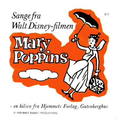 Grethe Mogensen : Sange Fra Walt Disney-Filmen Mary Poppins (7", Single)