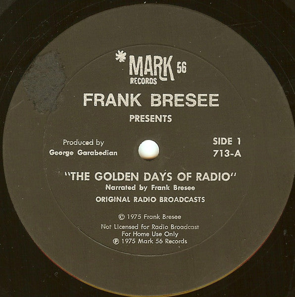 Various : The Golden Days Of Radio (2xLP, Album)