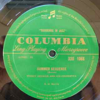 Woody Herman And His Orchestra : Sequence In Jazz (10")