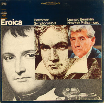 Ludwig van Beethoven / Leonard Bernstein / The New York Philharmonic Orchestra : Eroica (LP, Album)