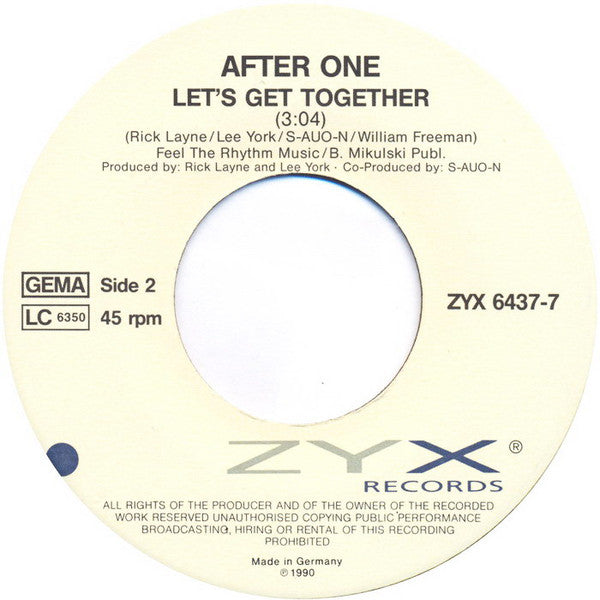 After One : Real Sadness II (7")