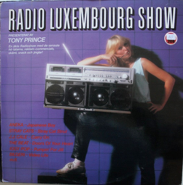 Various : Radio Luxembourg Show Presenterat Av Tony Prince (LP, Comp)