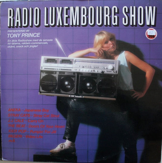 Various : Radio Luxembourg Show Presenterat Av Tony Prince (LP, Comp)