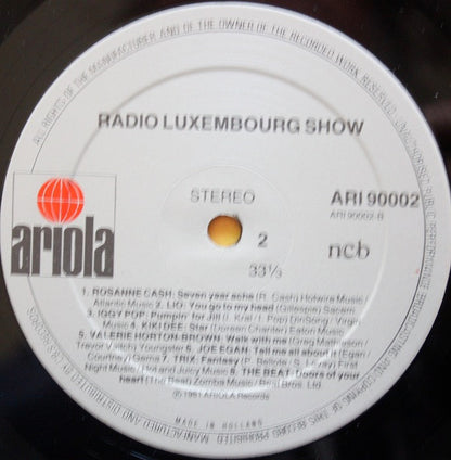 Various : Radio Luxembourg Show Presenterat Av Tony Prince (LP, Comp)