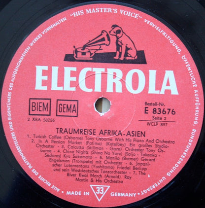 Various : Traumreise Afrika Asien / Musik Zum Tanz (LP, Comp, Mono)