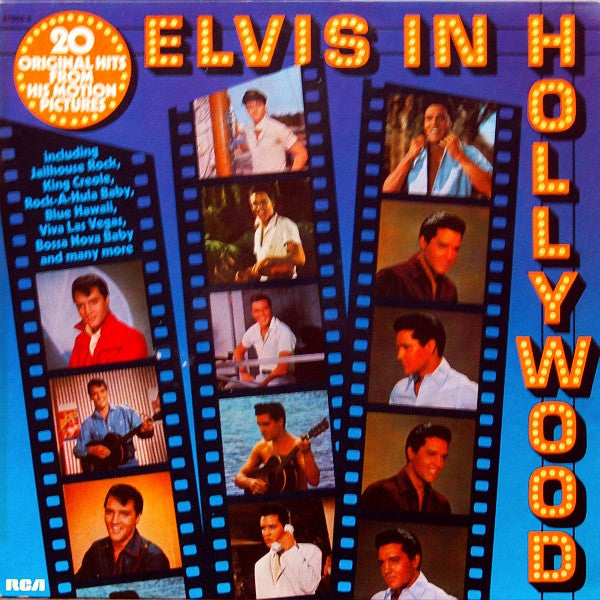 Elvis Presley : Elvis In Hollywood (LP, Comp, Clu)