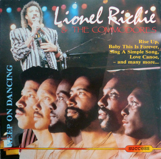 Lionel Richie & Commodores : Keep On Dancing (LP, Album, RE)