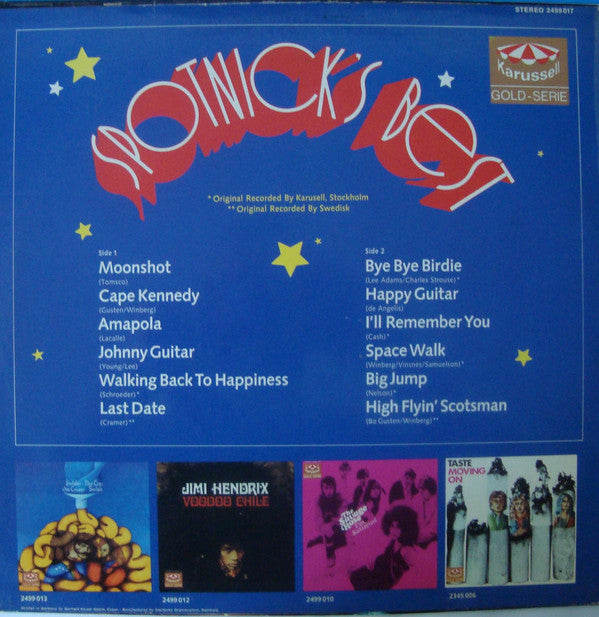 The Spotnicks : Spotnick's Best (LP, Comp, RE)