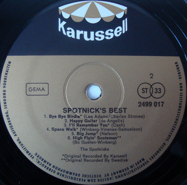 The Spotnicks : Spotnick's Best (LP, Comp, RE)