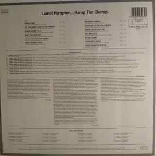 Lionel Hampton : Hamp The Champ (LP, Comp, Mono)