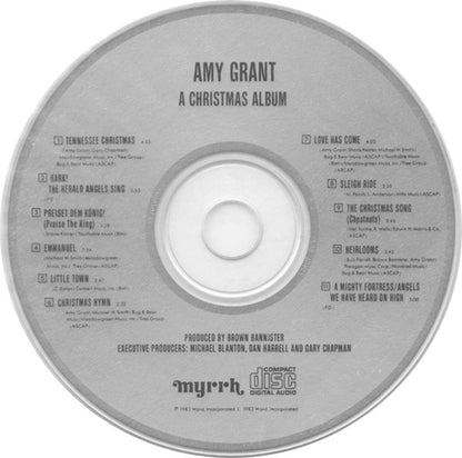 Amy Grant : A Christmas Album (CD, Album)