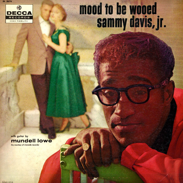 Sammy Davis Jr., Mundell Lowe : Mood To Be Wooed (LP, Mono)