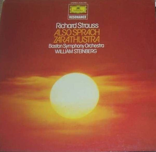 Richard Strauss : Boston Symphony Orchestra . William Steinberg : Also Sprach Zarathustra (LP, Album, RE)