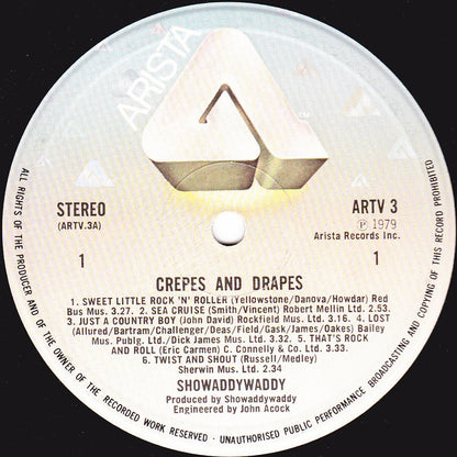 Showaddywaddy : Crepes & Drapes (LP, Album)