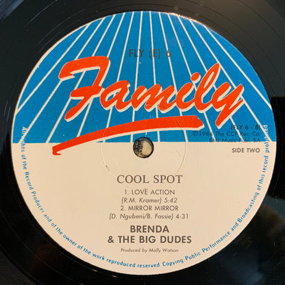 Brenda & The Big Dudes : Cool Spot (12", MiniAlbum)