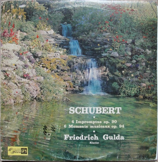 Franz Schubert, Friedrich Gulda : Schubert-Abend: 4 Impromptus Op. 90, 6 Moments Musicaux Op. 94 (LP)