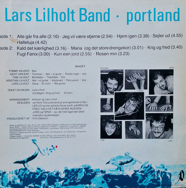 Lars Lilholt Band : Portland (LP, Album)