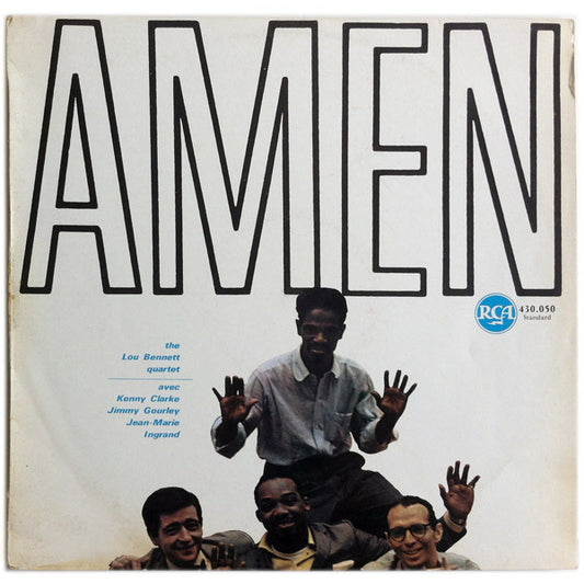 The Lou Bennett Quartet : Amen (LP, Album, Mono, Yel)