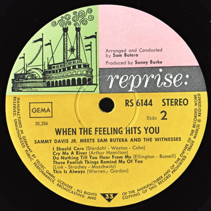 Sammy Davis Jr. Meets Sam Butera And The Witnesses : When The Feeling Hits You (LP, Album)