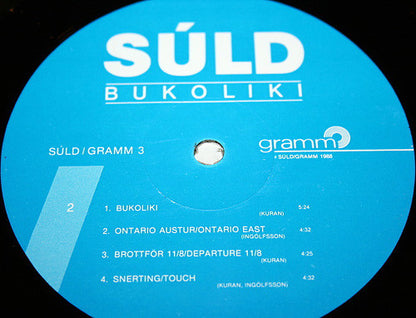 Súld : Bukoliki (LP, Album)