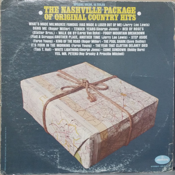 Various : The Nashville Package Of Original Country Hits (LP, Comp)