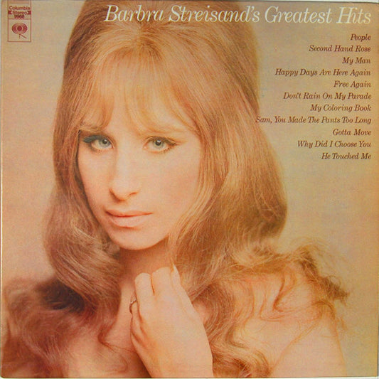 Barbra Streisand : Barbra Streisand's Greatest Hits (LP, Comp, RE)