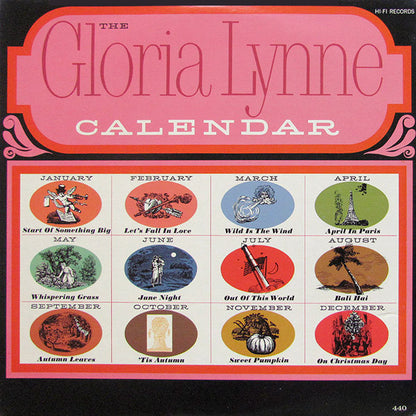 Gloria Lynne : The Gloria Lynne Calendar (LP, Album, Mono)