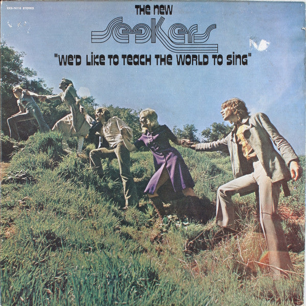 The New Seekers : We'd Like To Teach The World To Sing (LP, Album, Pit)