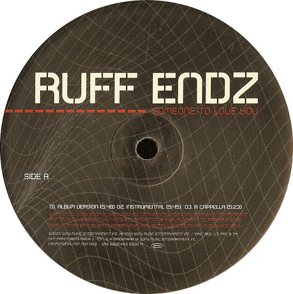 Ruff Endz : Someone To Love You (12", Promo)