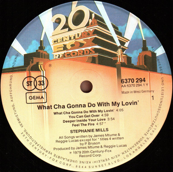 Stephanie Mills : What Cha Gonna Do With My Lovin' (LP, Album)