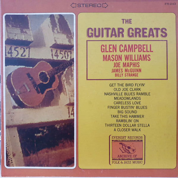 Various : The Guitar Greats (LP, Comp, RM)