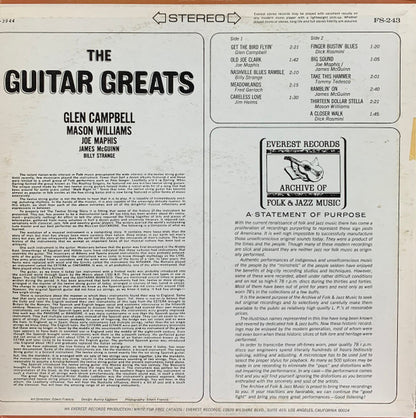 Various : The Guitar Greats (LP, Comp, RM)