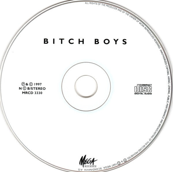 Bitch Boys (4) : Bitch Boys (CD, Album)