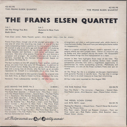 Frans Elsen Quartet : The Frans Elsen Quartet (7", EP)