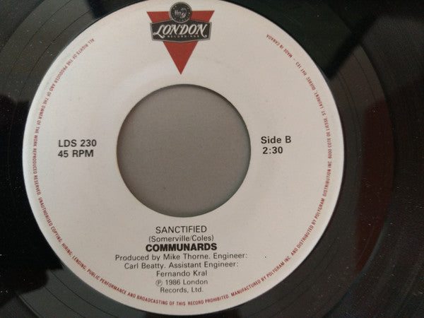 The Communards : Don't Leave Me This Way (7")