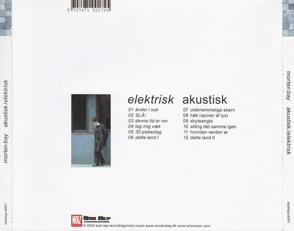 Morten Bay : Akustisk / Elektrisk (CD, Album)