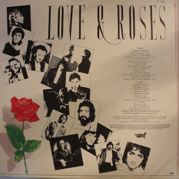 Various : Love & Roses (LP, Comp)