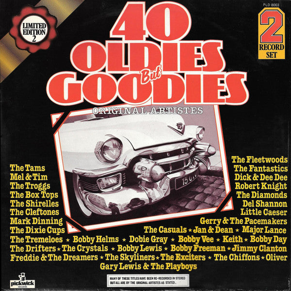 Various : 40 Oldies But Goodies (2xLP, Comp)