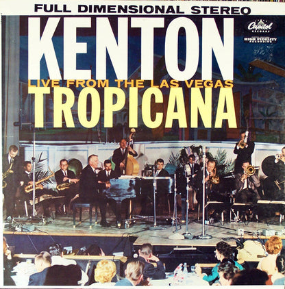 Stan Kenton : Kenton Live From The Las Vegas Tropicana (LP, Album)