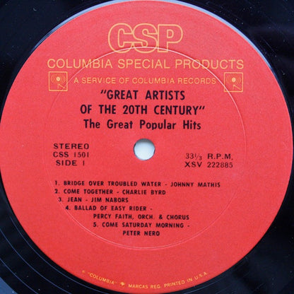 Various : The Great Popular Hits (LP, Comp)