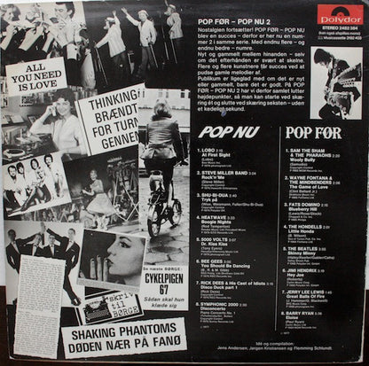 Various : Pop Før - Pop Nu 2 (LP, Comp)