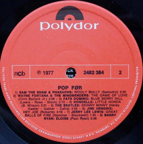 Various : Pop Før - Pop Nu 2 (LP, Comp)