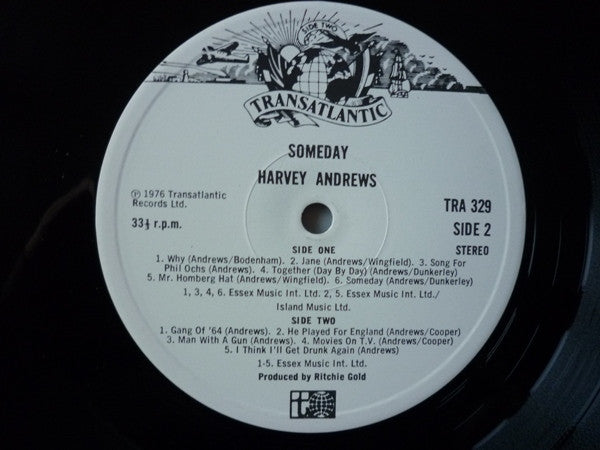 Harvey Andrews : Someday (LP, Album)