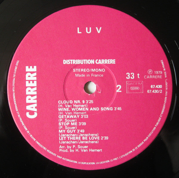 Luv' : True Luv' (LP, Album)