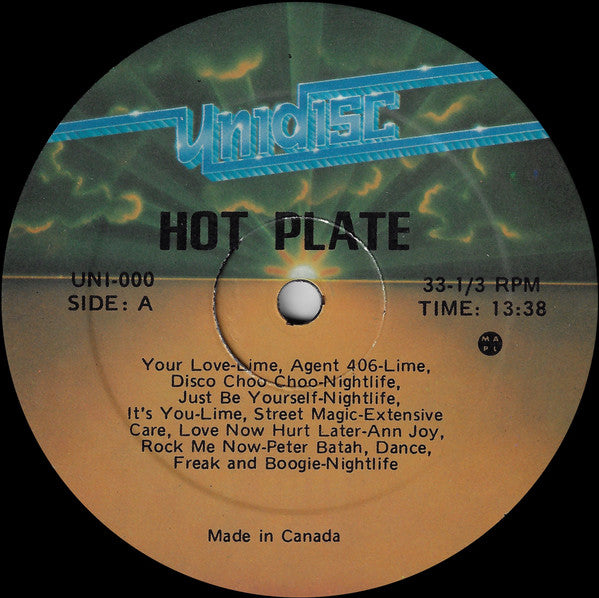 Various : Hot Plate (12", Mixed)