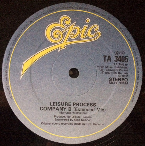 Leisure Process : Anxiety (Neurotica Mix) (12")