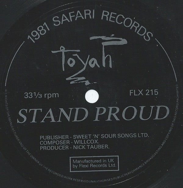 Toyah (3) : Four More From Toyah   (7", EP + Flexi, 7", S/Sided)