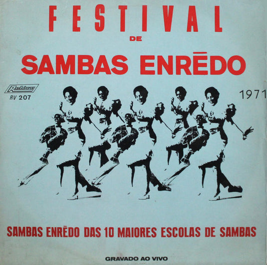 Various : Festival De Sambas Enrêdo 1971 (LP, Album, Yel)